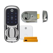 Keyless Chrome + Nightlatch + Access Kit Bundle