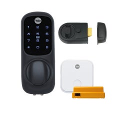 Keyless Black + Nightlatch + Access Kit Bundle