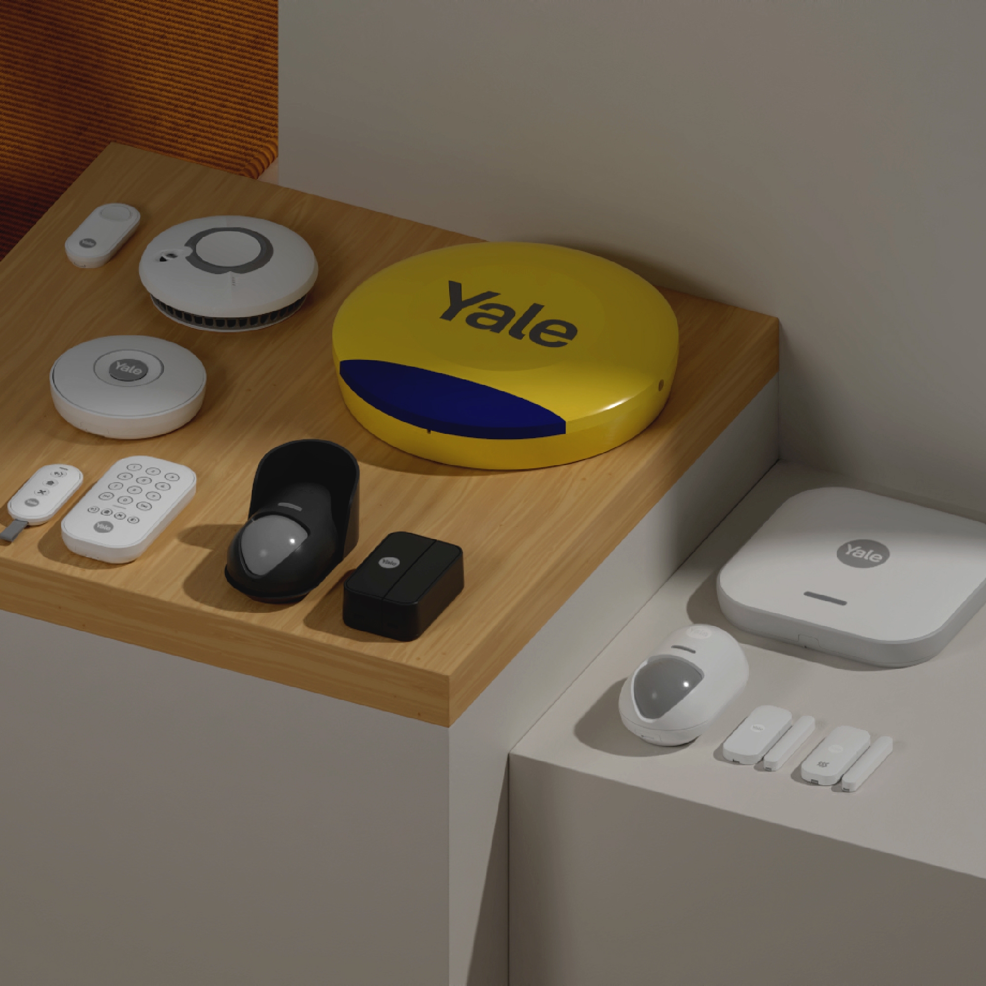 Yale smart alarm with remote arming, reminders, and long-range property protection