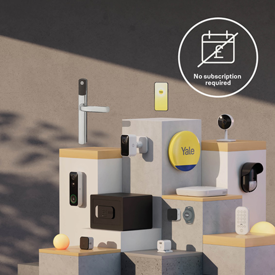 A selection of compatible products in the Yale Smart Ecosystem